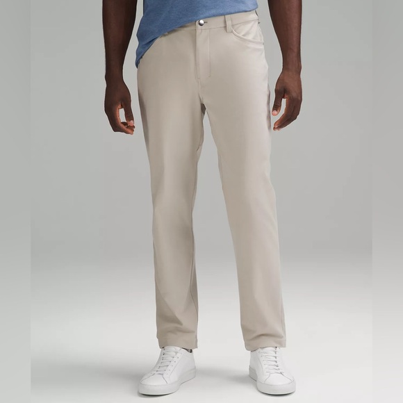 Lululemon Men’s ABC Classic Fit 5 Pocket Pant 30”L Size 34 pristine hardly used - Picture 3 of 9